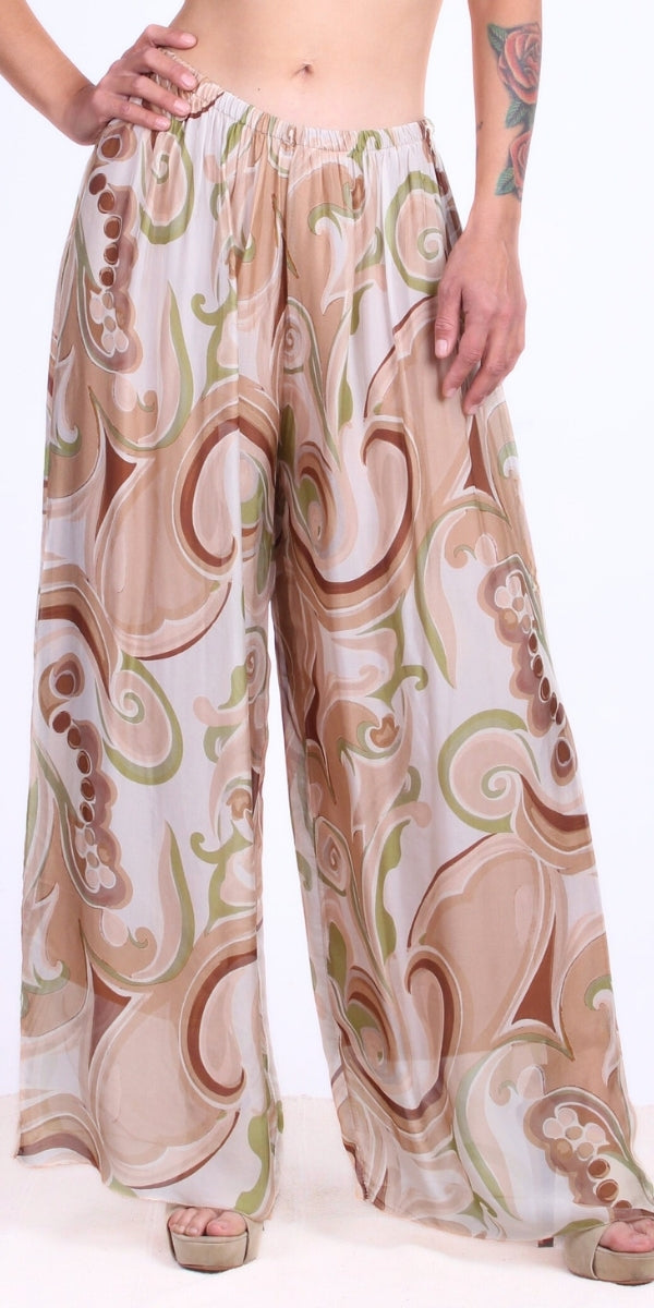 Angelo Vortice Silk Pant