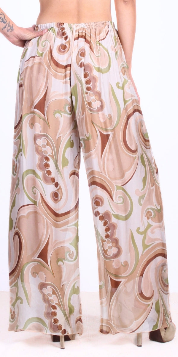 Angelo Vortice Silk Pant