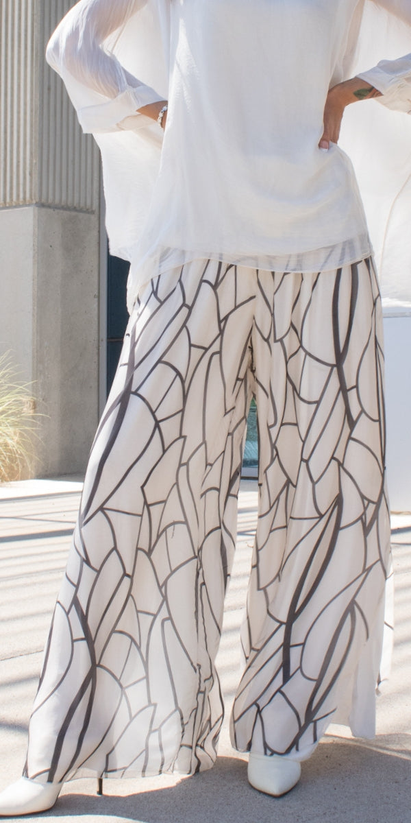 Jasmin Traccia Slit Pant