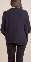 Mia Knit Cardigan - Shop Gigi Moda - Made in Italy # batwing, Cardigan, coats, comforatable fit, drop shoulder, Gigi Moda, Jackets, Knit, made in italy, shop gigi moda, womans clothing