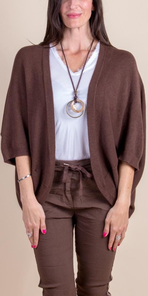 Mia Knit Cardigan - Gigi Moda - Made in Italy # batwing, Cardigan, coats, comforatable fit, drop shoulder, Gigi Moda, Jackets, Knit, made in italy, shop gigi moda, womans clothing