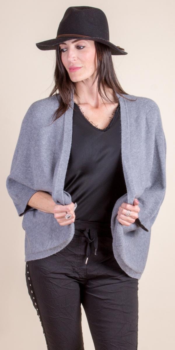 Mia Knit Cardigan - Gigi Moda - Made in Italy # batwing, Cardigan, coats, comforatable fit, drop shoulder, Gigi Moda, Jackets, Knit, made in italy, shop gigi moda, womans clothing