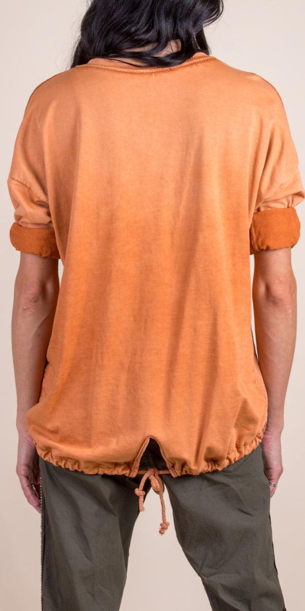 Cecca Sweater - Gigi Moda - Made in Italy # comforatable fit, draw string hem, Gigi Moda, gigi moda. made in italy, Long Sleeve, made in italy, shop gigi moda, Sweater, V-Neck, womans clothing