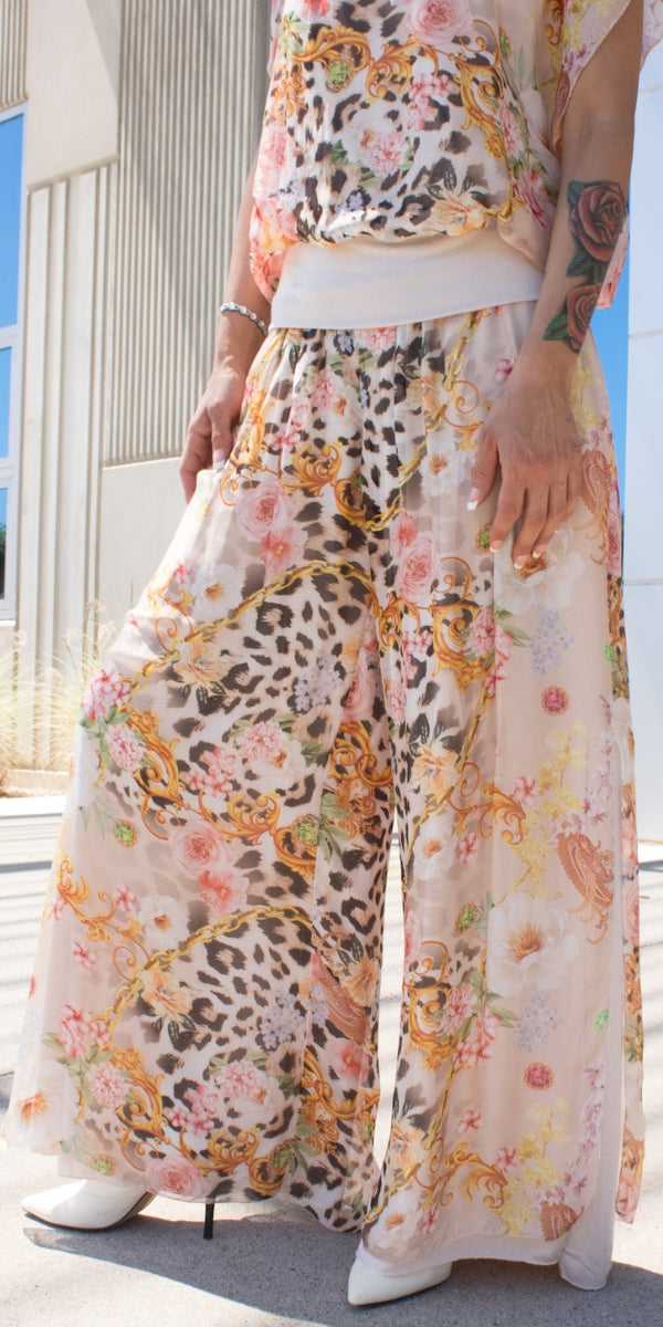 Jasmin Estrosa Slit Pant