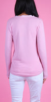 Gaia Knit Top - Gigi Moda - Made in Italy # comforatable fit, Gigi Moda, Knit, Long Sleeve, made in italy, Pocket, shop gigi moda, Soft, womans clothing