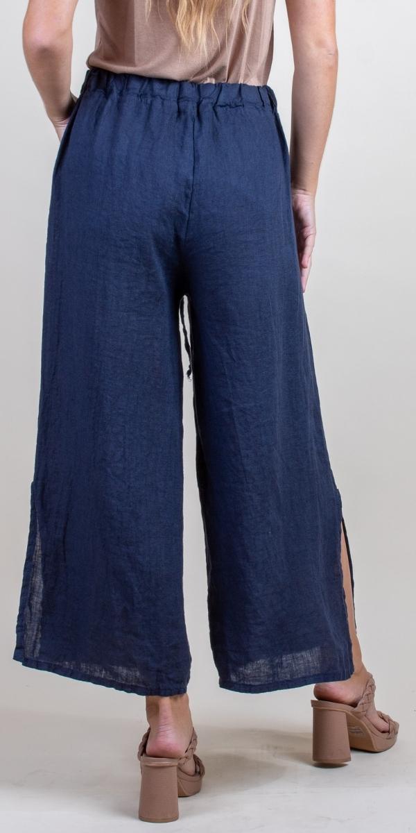 Marca Linen Pants - Shop Gigi Moda - Made in Italy