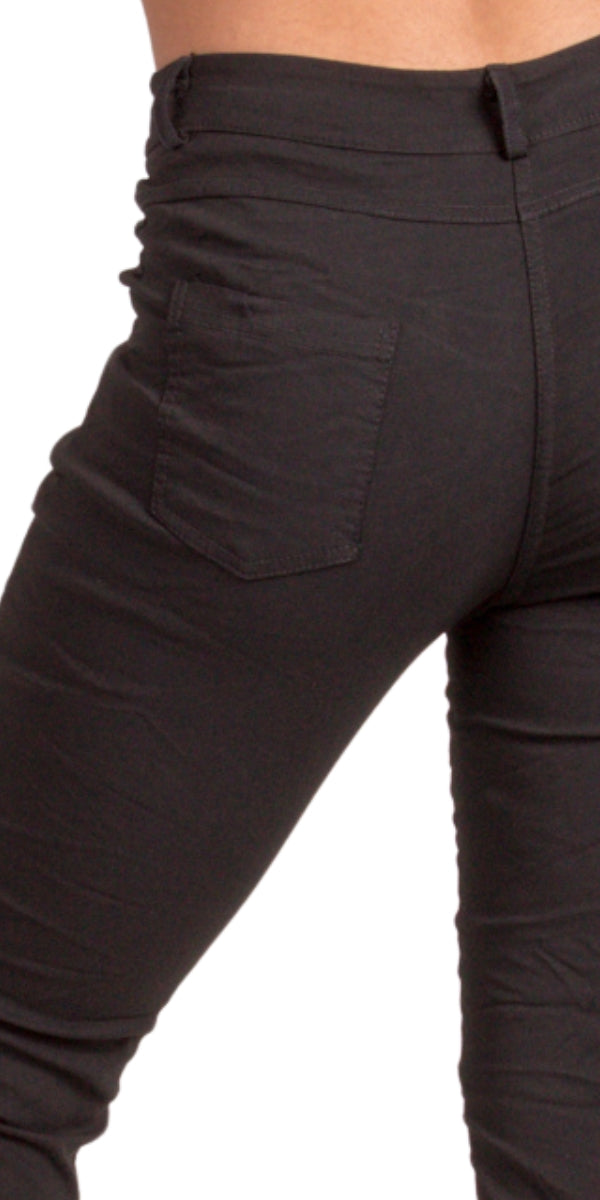 Cardine Pants - Gigi Moda - Made in Italy # comfy pant, Gigi Moda, jean style, Made in Italy, Pants, Pockets, STRETCHY PANT, stretchy waistband, zipper pant