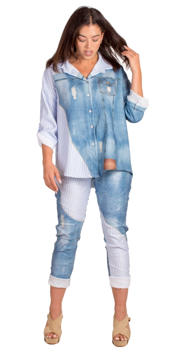 Britta Button-Down Top