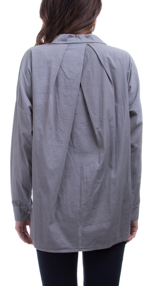Zelya Blouse - Gigi Moda - Made in Italy # Blouse, Cotton, Gigi Moda, italian top, Made in Italy, OS, Top