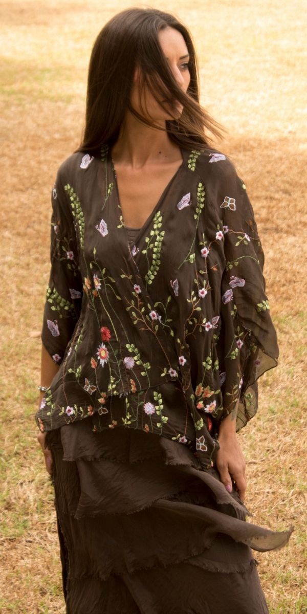 Boboli Silk Cardigan