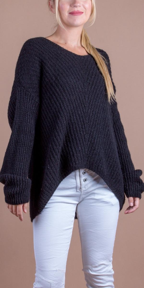 Valeria Knit Sweater - Gigi Moda - Made in Italy # comforatable fit, Gigi Moda, high low, Italian Sweater, Knit, knit sweater, made in italy, mohair, shop gigi moda, Sweater, womans clothing