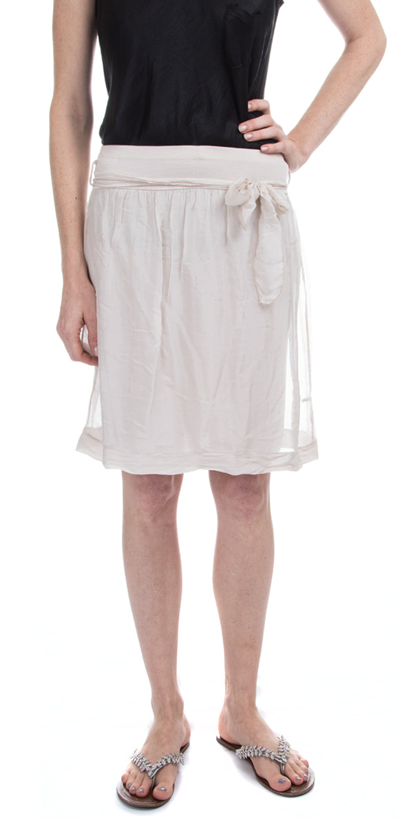 Enna Skirt - Gigi Moda - Made in Italy # 100% Silk, flowing, flowy, Gigi Moda, Layers, Made in Italy, one size, OS, resort, resort wear, Silk, Skirt, spring, summer, washable