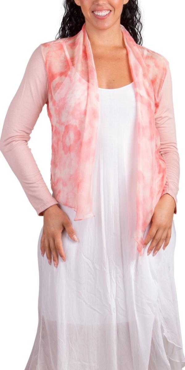 Shoona Tie-Dye Cardigan - Gigi Moda - Made in Italy # Cardigan, free shipping, Gigi Moda, handwash, Made in Italy, OS, Silk, spring, summer, Tie Dye