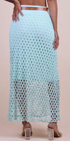 Rete Cotton Skirt