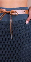 Rete Cotton Skirt