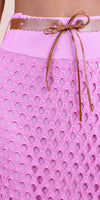 Rete Cotton Skirt