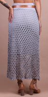 Rete Cotton Skirt