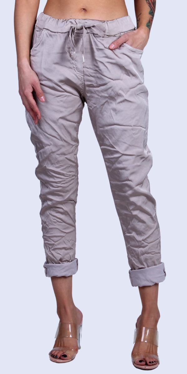 Raso Tie-Waist Pants