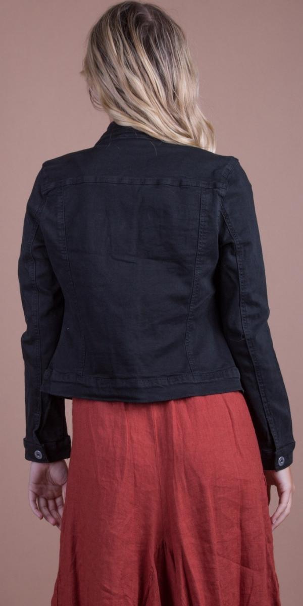 Capo Jacket - Gigi Moda - Made in Italy # button down, clothing for women, Cotton, front pockets, Gigi Moda, italian apparel, Jacket, Made in Italy, OS, solid color, Top