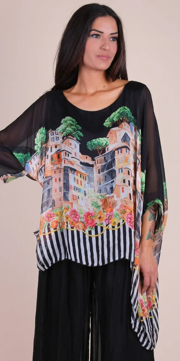 Paese Silk Kaftan