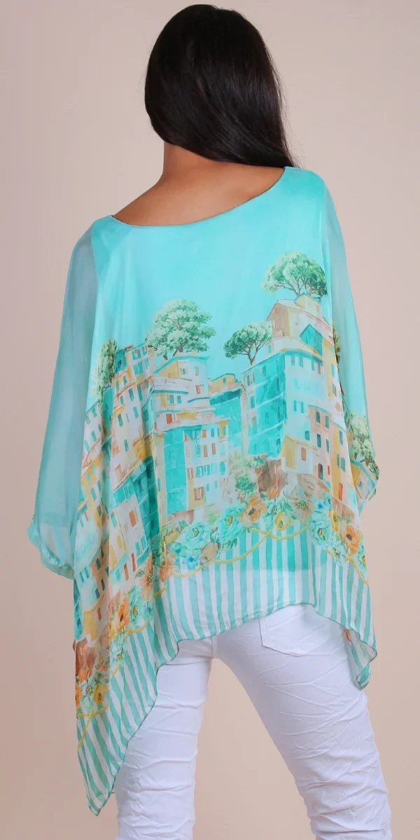 Paese Silk Kaftan