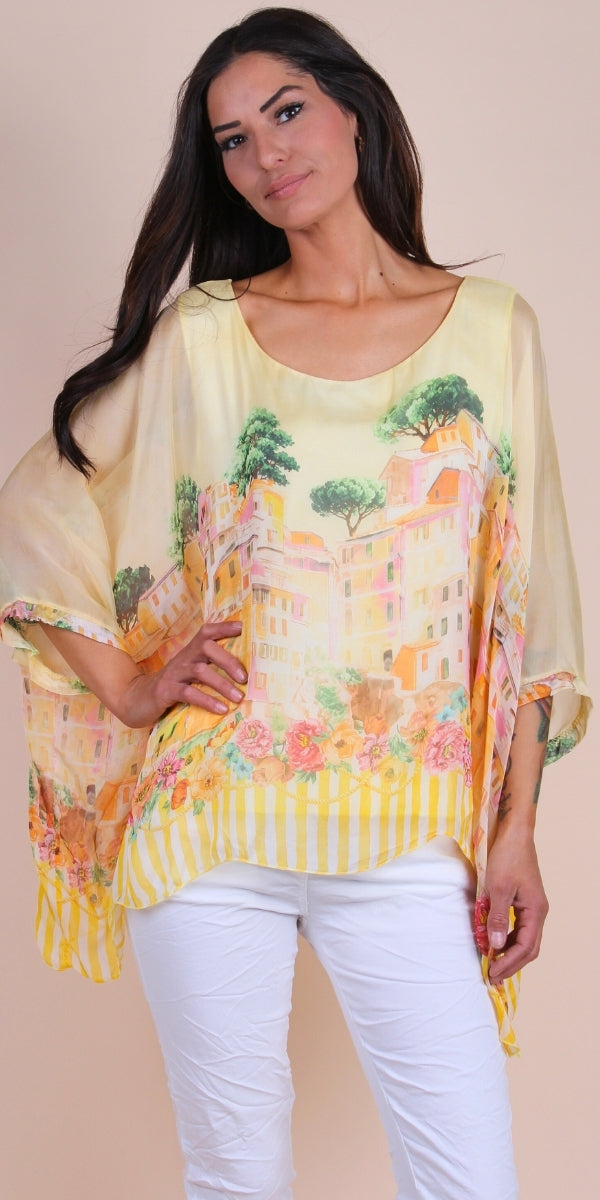 Paese Silk Kaftan