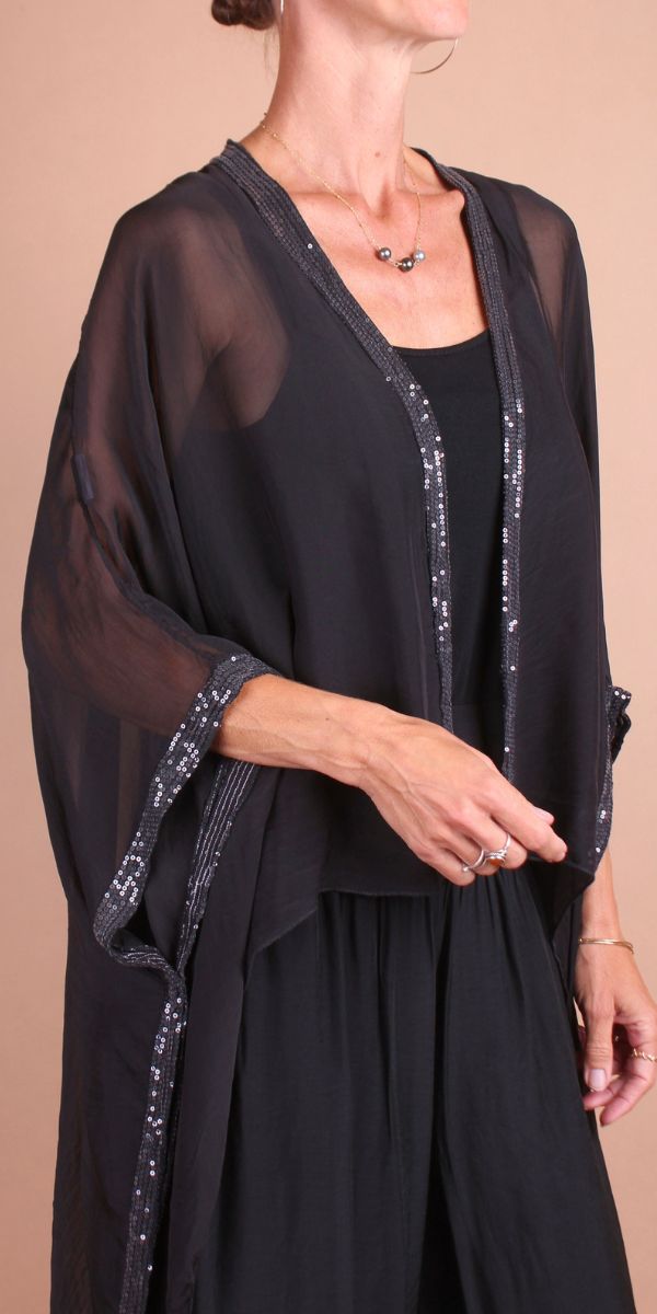 Arcano Silk Cardigan