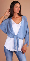 Riviera Silk Cardigan
