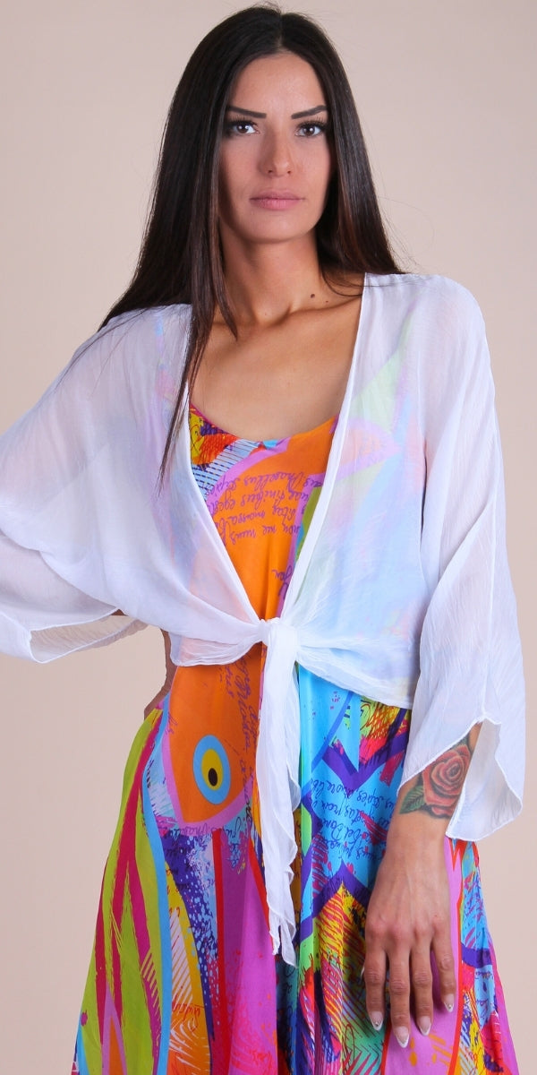 Riviera Silk Cardigan