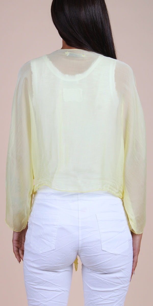 Riviera Silk Cardigan