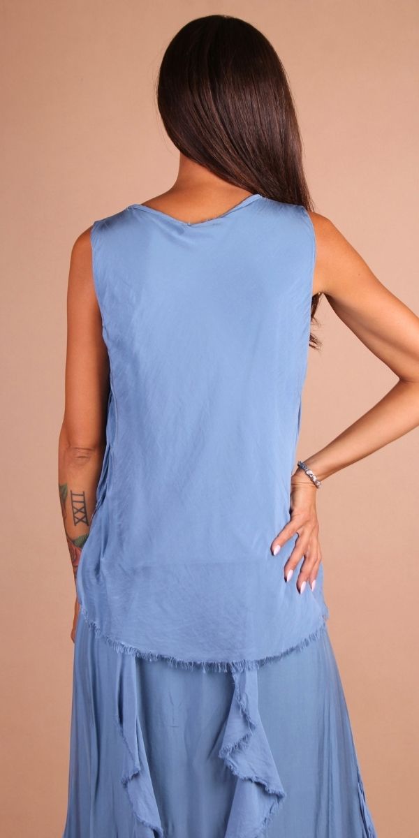 Riviera Silk Top