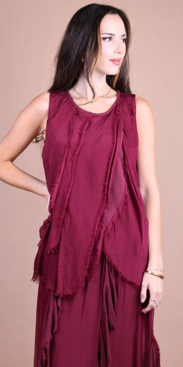 Riviera Silk Top