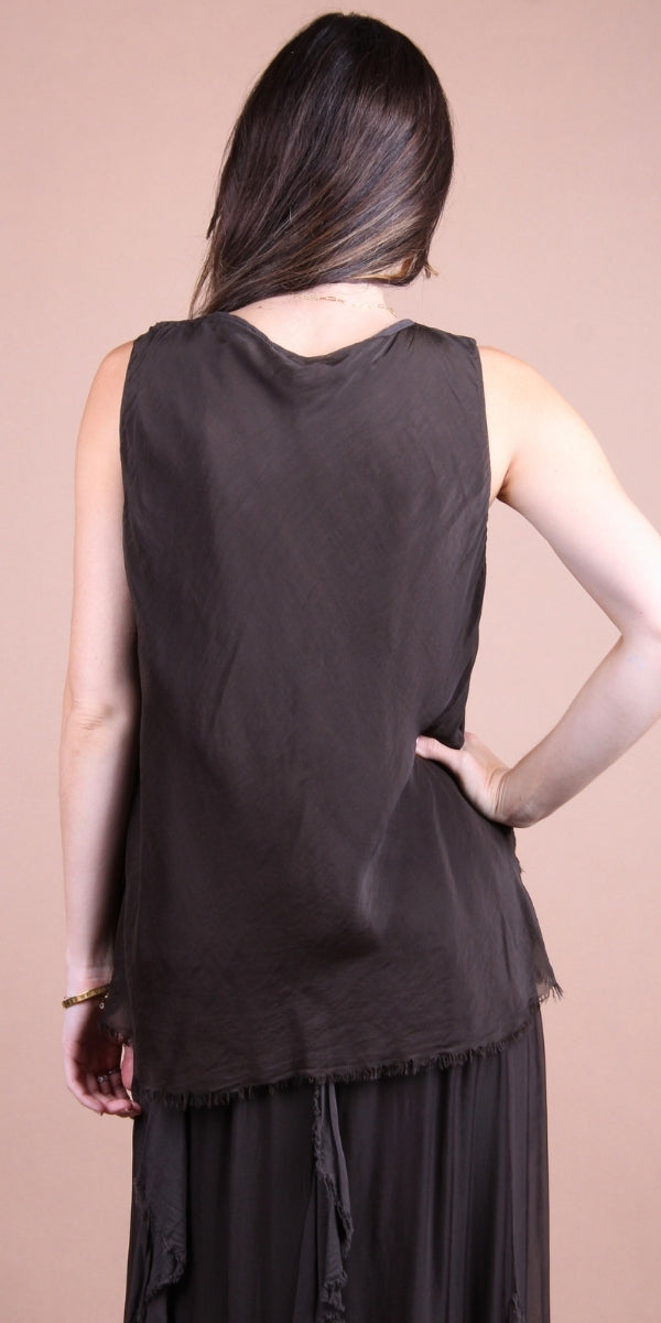 Riviera Silk Top
