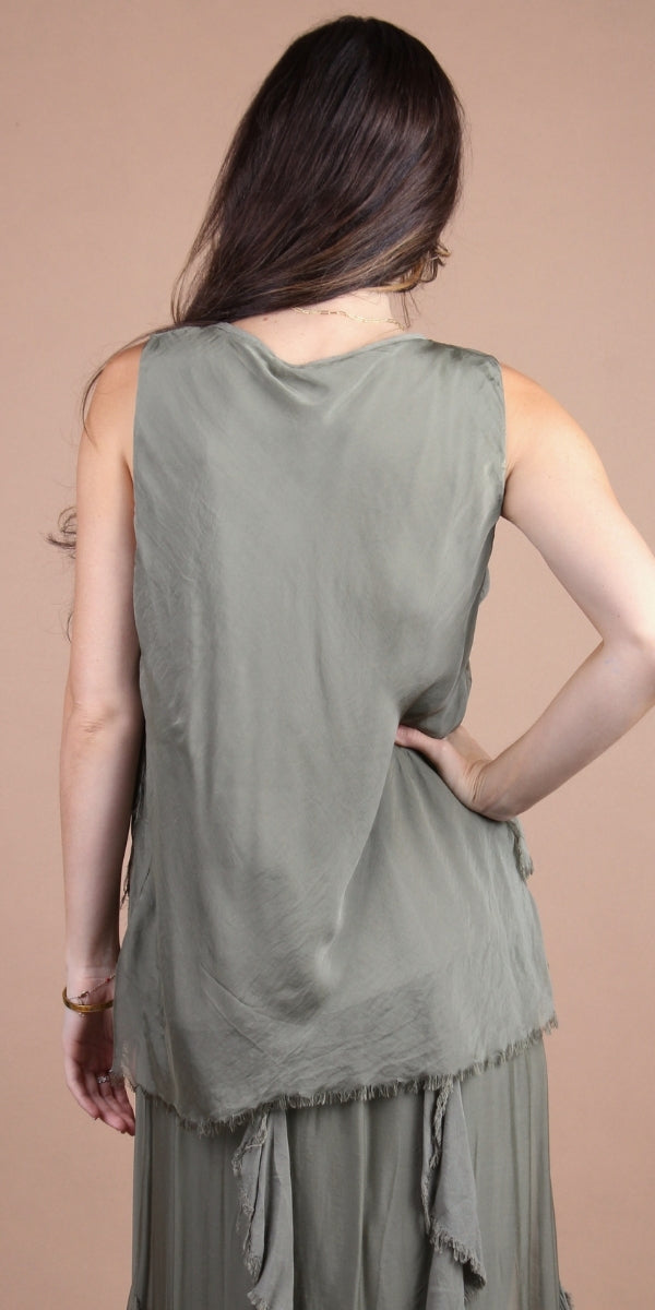 Riviera Silk Top