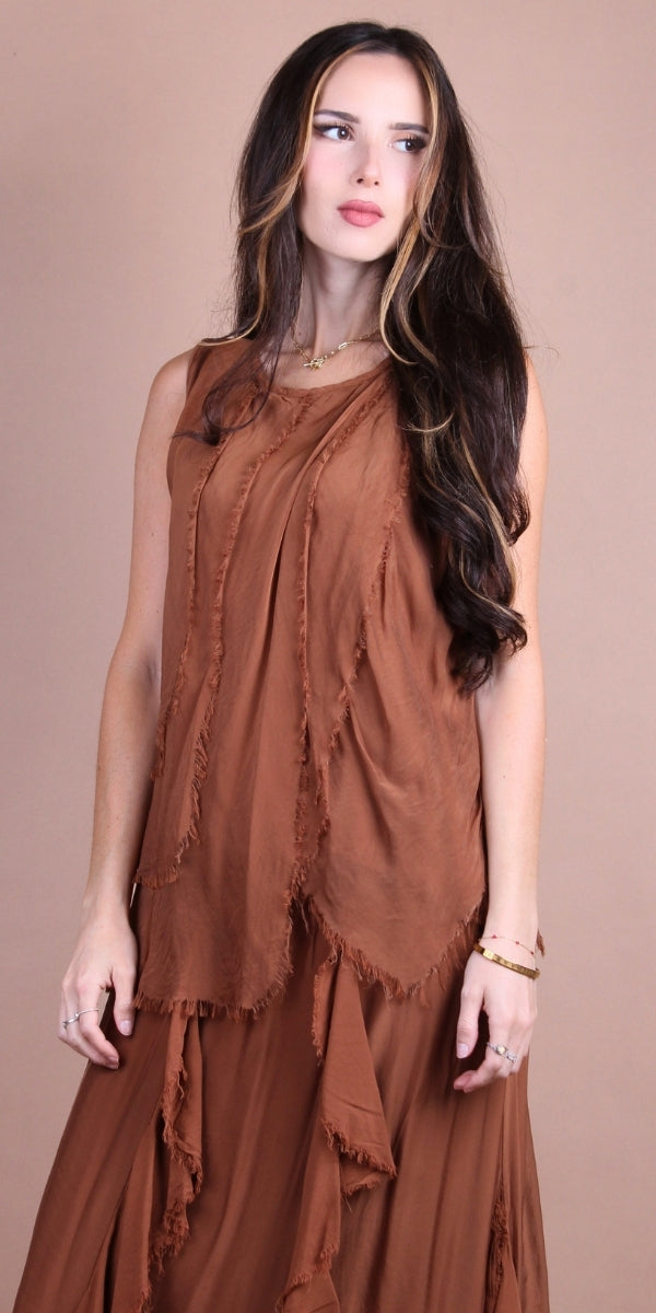 Riviera Silk Top