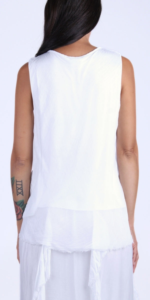 Riviera Silk Top