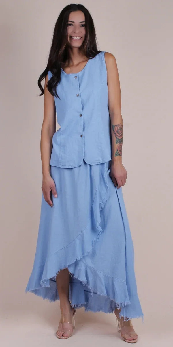 Ventura Linen Vest