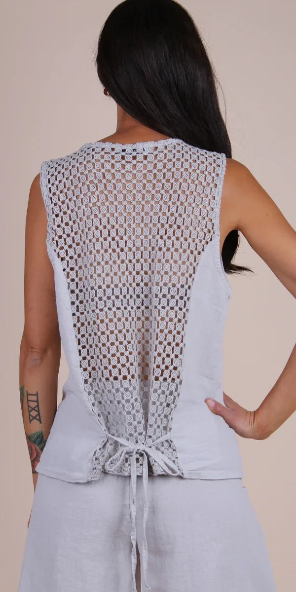 Ventura Linen Vest