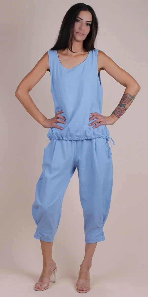 Ventura Linen Top