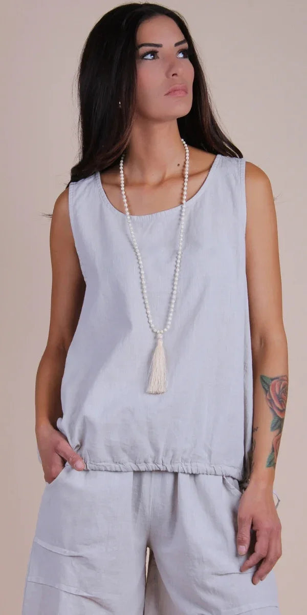 Ventura Linen Top