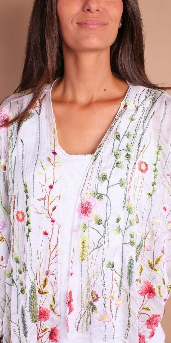 Boboli Silk Cardigan
