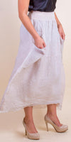 Cremona Linen Skirt