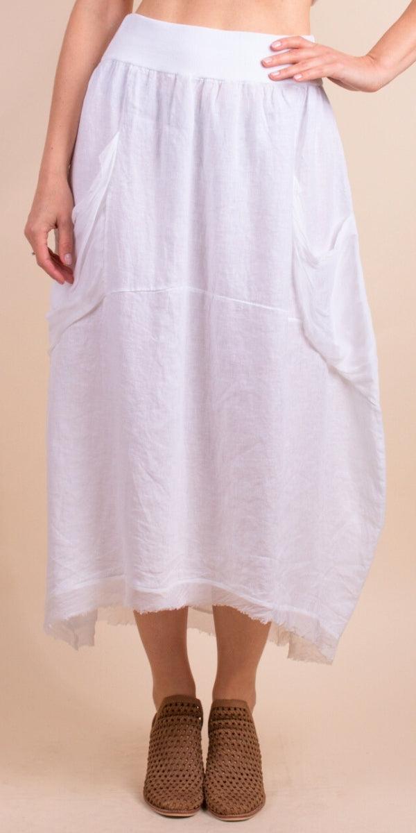 Cremona Linen Skirt