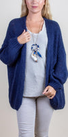Soffice Knit Cardigan - Shop Gigi Moda - Made in Italy # Cardigan, comforatable fit, Gigi Moda, Jackets, Knit, made in italy, shop gigi moda, womans clothing