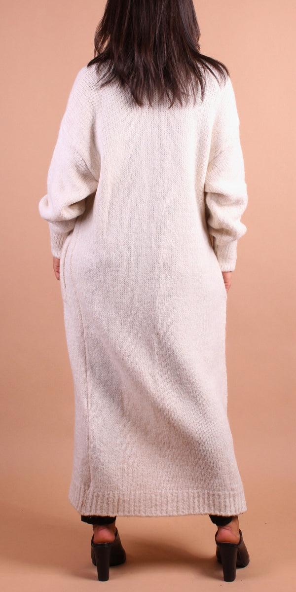 Intimo Long Cardigan - Gigi Moda - Made in Italy # Cardigan, coats, comforatable fit, fall sweater, fuzzy cardigan, fuzzy sweater, Gigi Moda, Jackets, Knit, Knit Cardigan, long cardigan, made in italy, mohair, Pockets, shop gigi moda, Sweater, winter, womans clothing