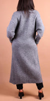 Intimo Long Cardigan - Gigi Moda - Made in Italy # Cardigan, coats, comforatable fit, fall sweater, fuzzy cardigan, fuzzy sweater, Gigi Moda, Jackets, Knit, Knit Cardigan, long cardigan, made in italy, mohair, Pockets, shop gigi moda, Sweater, winter, womans clothing
