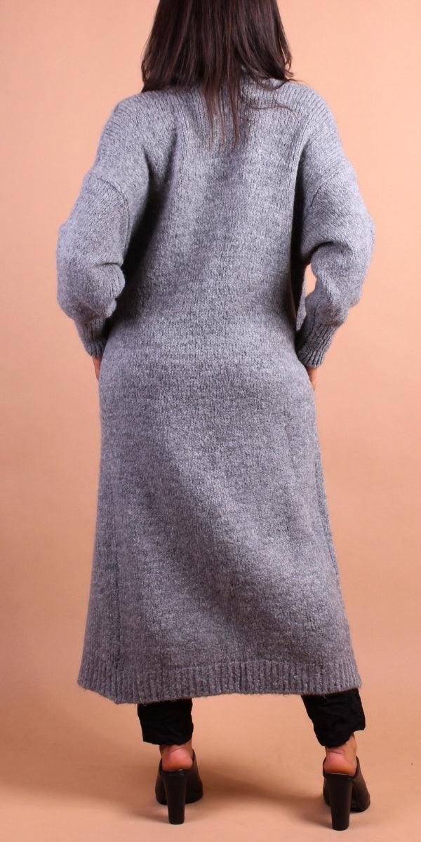 Intimo Long Cardigan - Gigi Moda - Made in Italy # Cardigan, coats, comforatable fit, fall sweater, fuzzy cardigan, fuzzy sweater, Gigi Moda, Jackets, Knit, Knit Cardigan, long cardigan, made in italy, mohair, Pockets, shop gigi moda, Sweater, winter, womans clothing