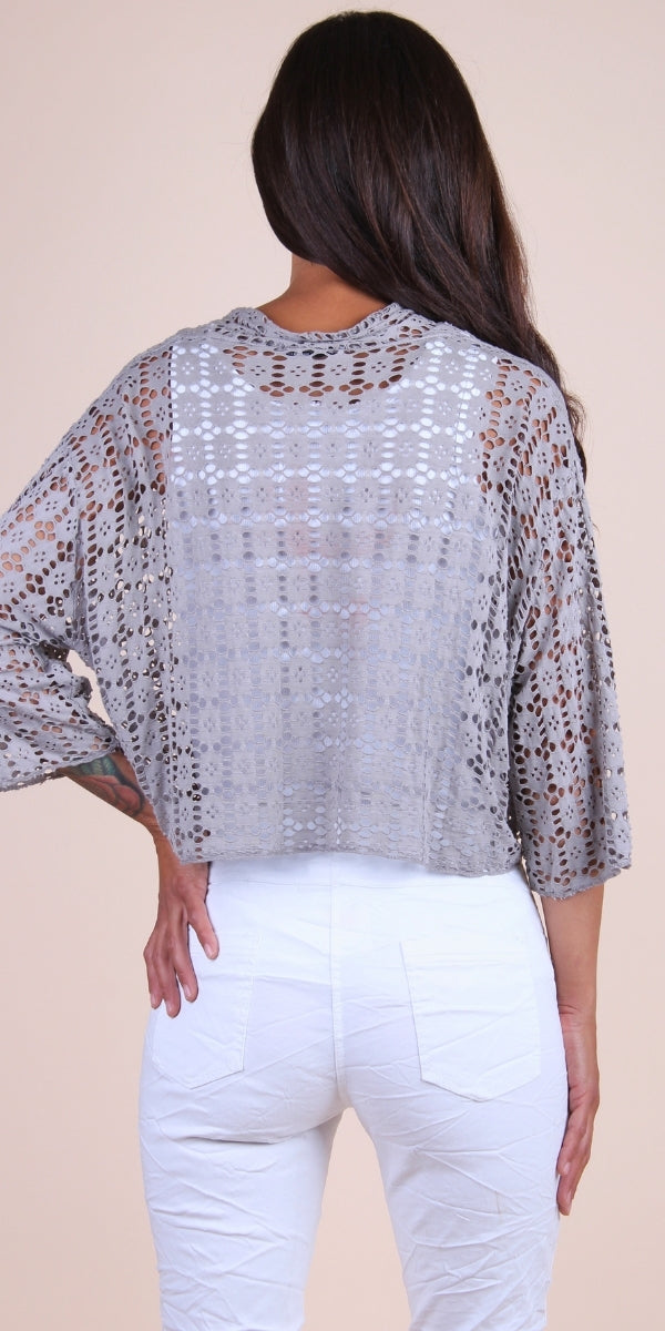 Kara Short Knit Cardigan