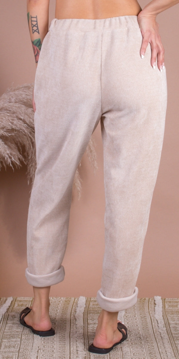 Velluto Tie-Waist Pants