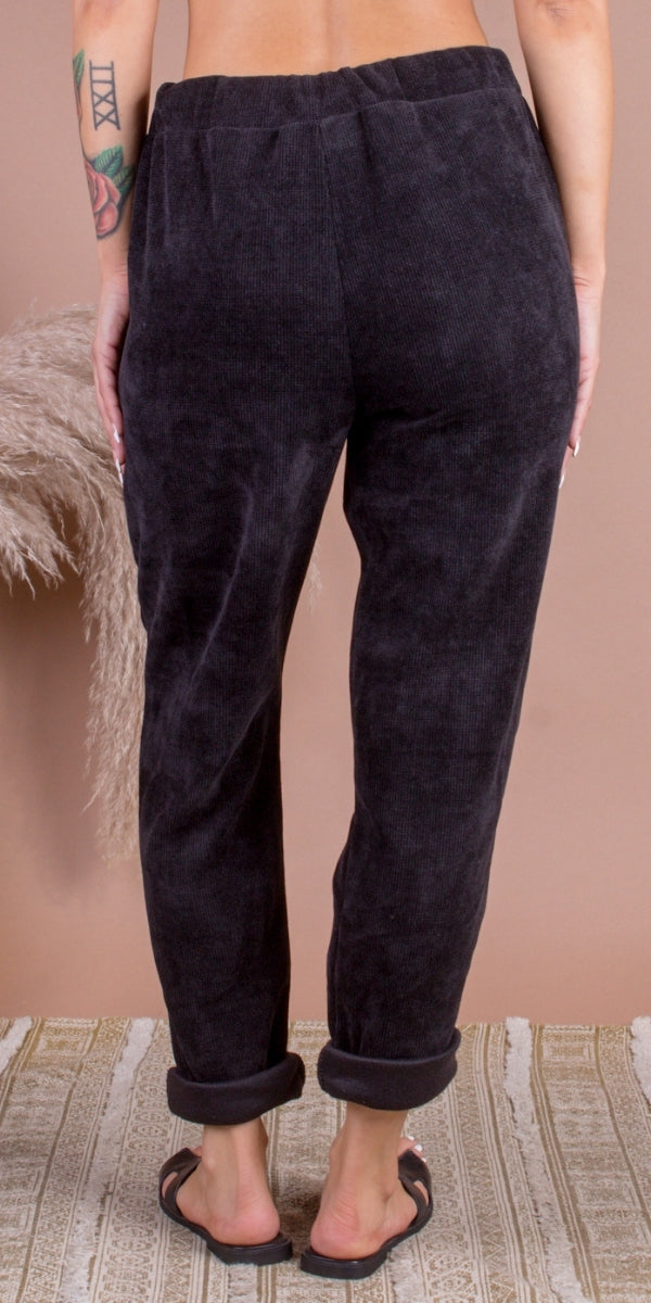Velluto Tie-Waist Pants